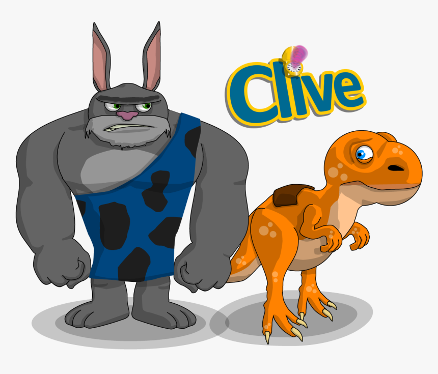 Report Rss Big Bunny & Dino , Png Download - Clive, Transparent Png