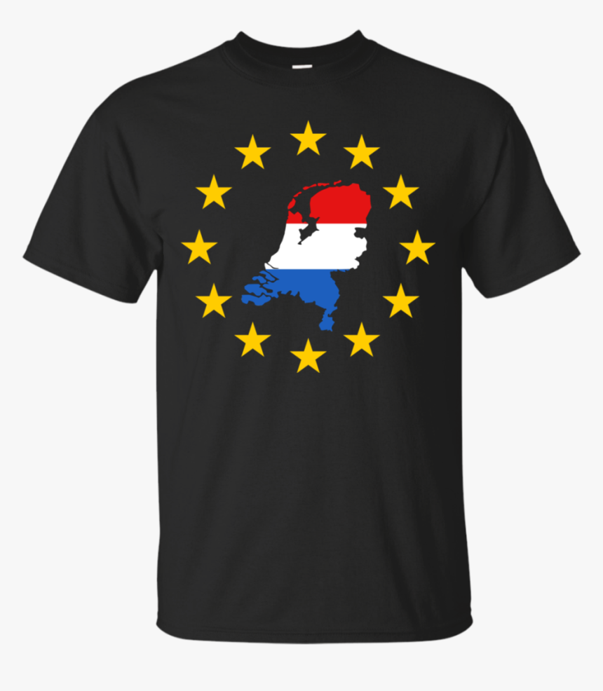 Netherlands Map Inside European Union Eu Flag T Shirt - Games Of Thrones T Shirt Png, Transparent Png
