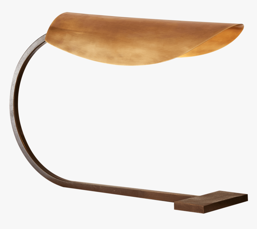 Lola Small Desk Lamp In Aged Iron With Hand Rubbed - Desk Lamp, HD Png Download