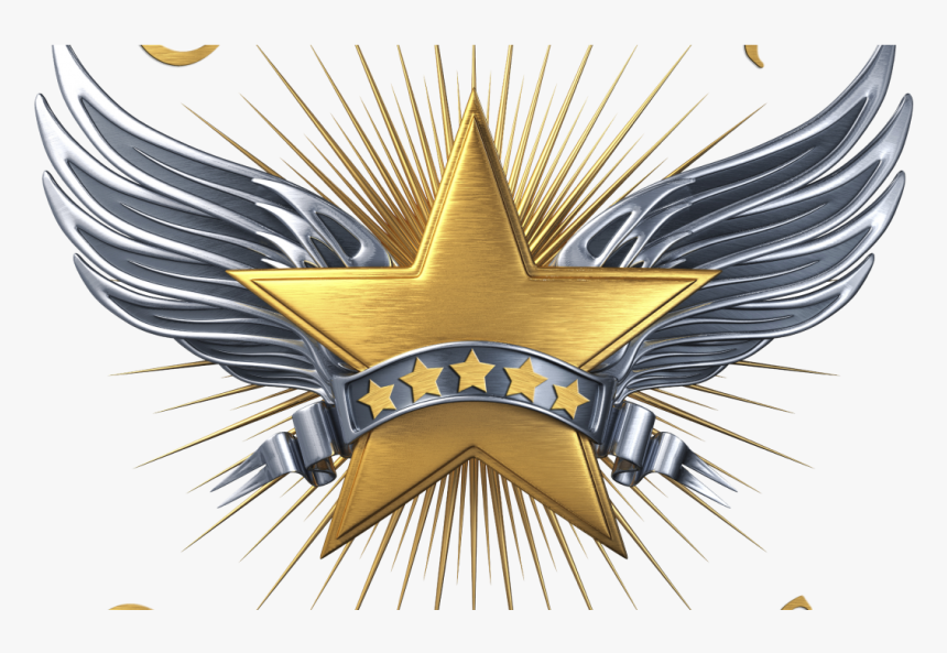 Red Heart With Wings, HD Png Download