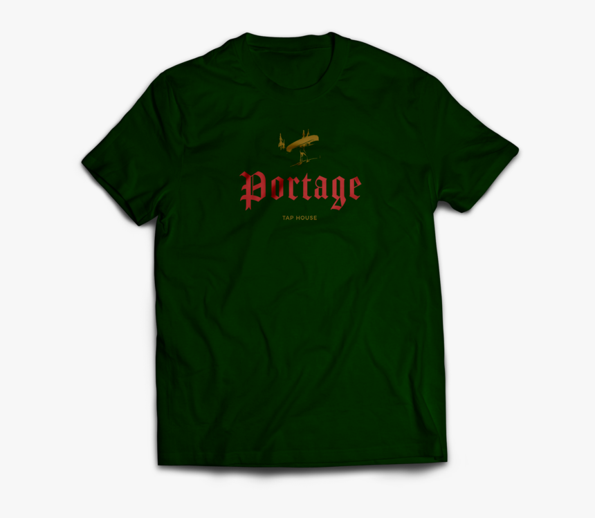 T-shirt Mockup Front Green Pink - Sideman, HD Png Download