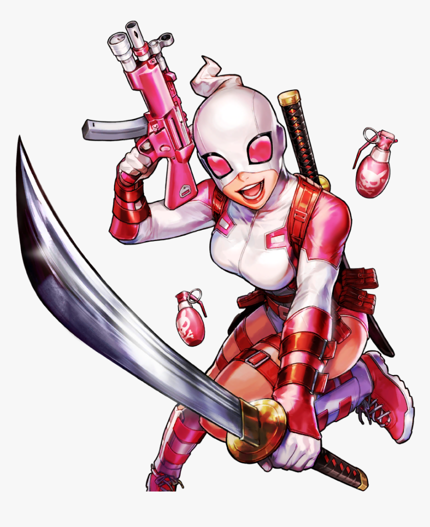 Marvel Battle Lines Gwenpool, HD Png Download