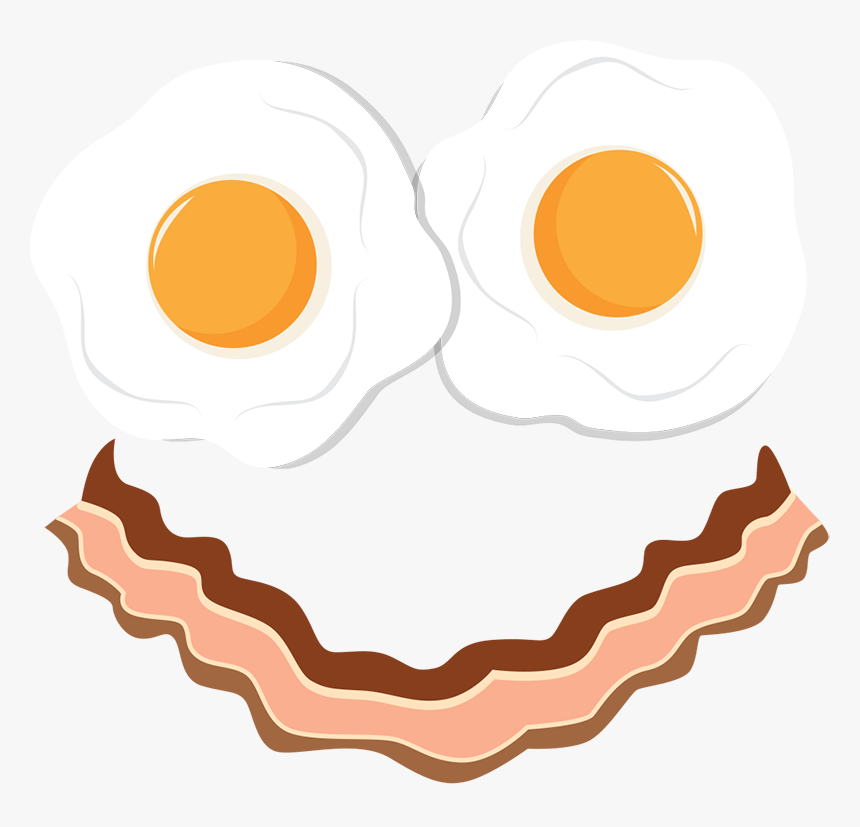 Ovos Com Bacon Png, Transparent Png