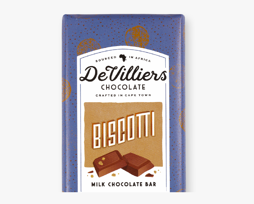 De Villiers Biscotti Chocolate, HD Png Download