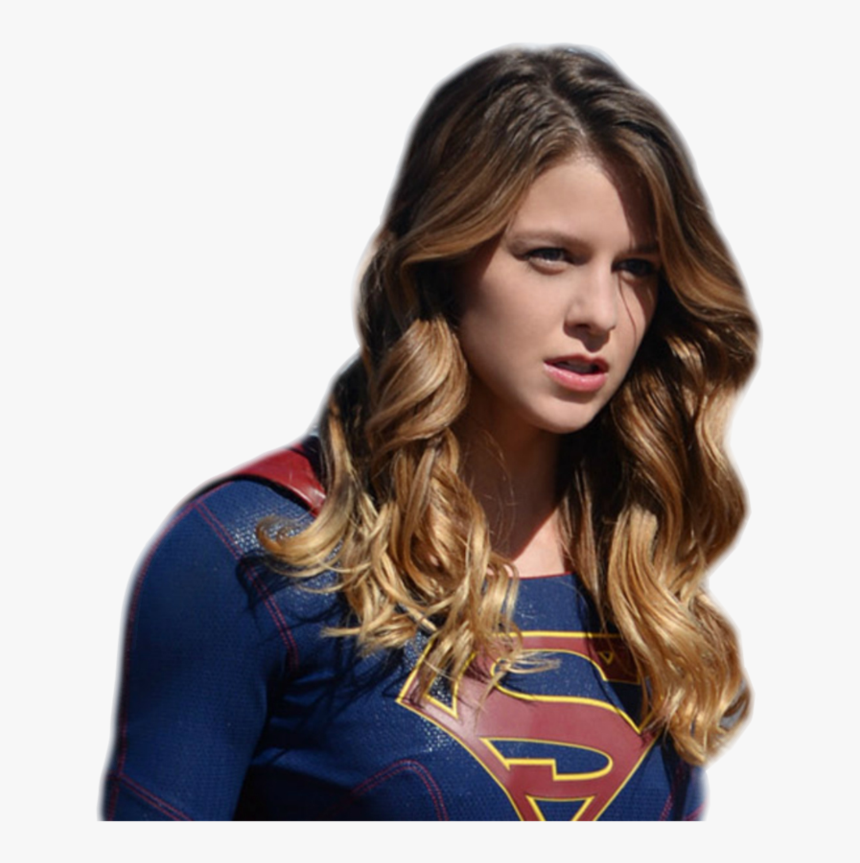 Supergirl Transparent Background - Supergirl Melissa Benoist, HD Png Download