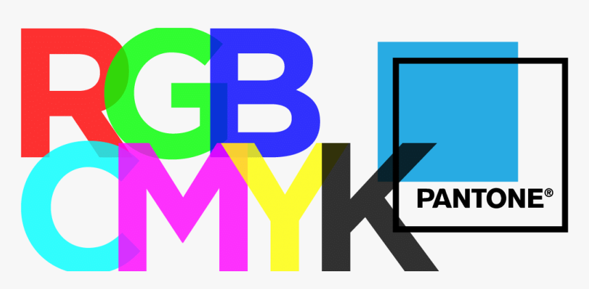 Rgb Cmyk Pantone - Graphic Design, HD Png Download