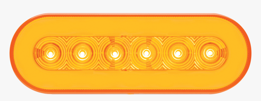 Stl111abp Glolight Oval Sealed Led Amber Parking And - Metal, HD Png Download