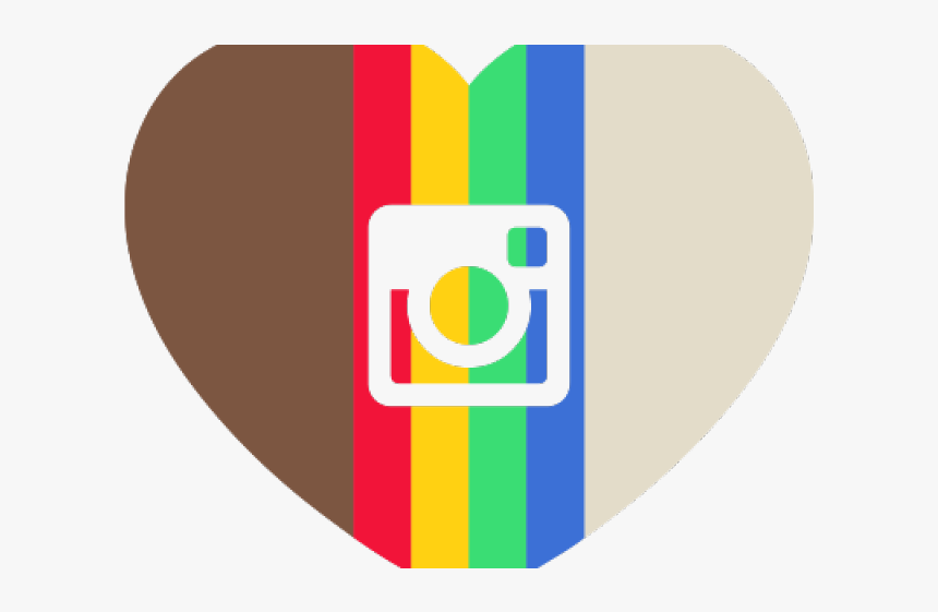 Instagram Heart Png Transparent Images - Emblem, Png Download