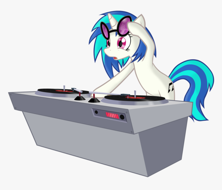 Slackerburst, Dj Pon-3, Eye Reflection, Octavia Melody, - Dj Pon 3 Gif Transparent, HD Png Download