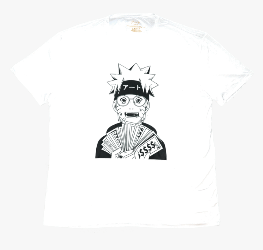 Cash Money Naruto Shirt, HD Png Download