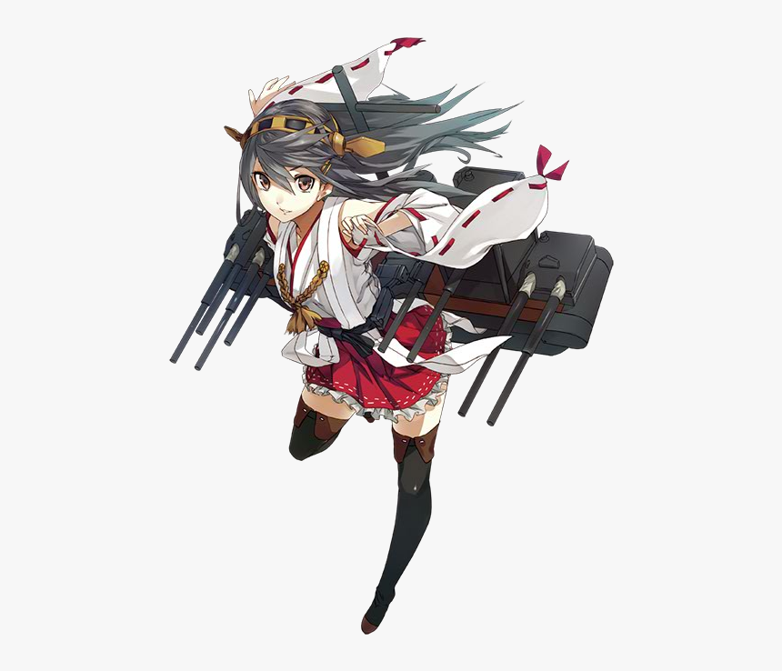 Https - //rei - Animecharactersdatabase - Com/uploads/chars/6186- - Kancolle Haruna, HD Png Download