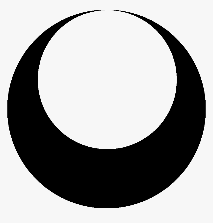Black, Moon, And Png Image - Circle, Transparent Png
