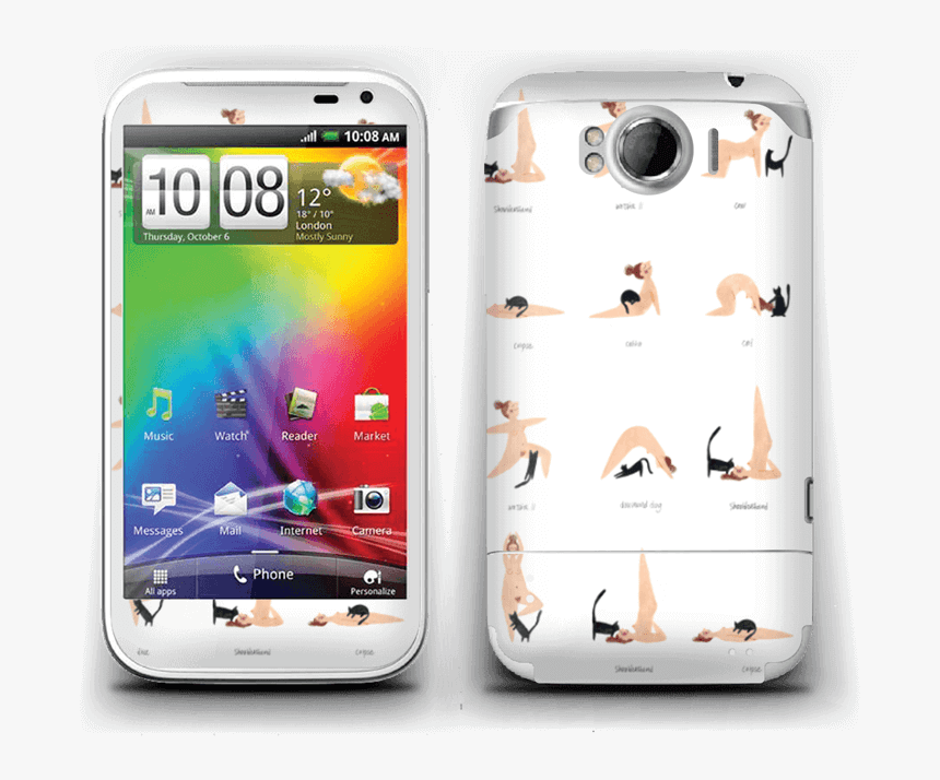 Happy Cat Skin Sensation Xl - Htc Sensation Xl, HD Png Download