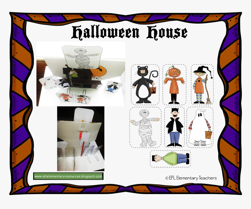 Transparent Halloween House Png - Cartoon, Png Download