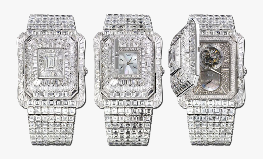 Piaget Emperador Temple3 Copy - Diamond Watches For Men, HD Png Download