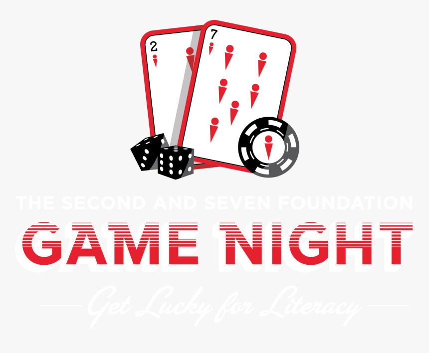 Get Lucky For Literacy Logo - Game Night Png, Transparent Png