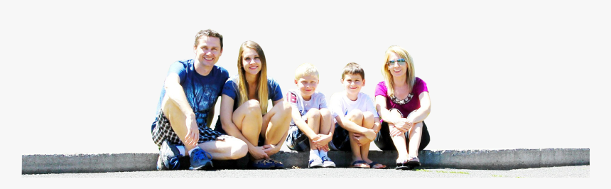 Group Of People Sitting Png, Transparent Png