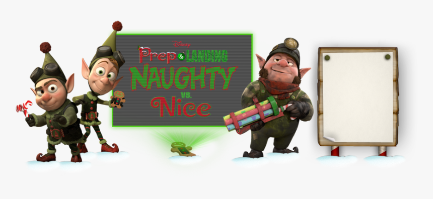 Prep & Landing Wayne, HD Png Download