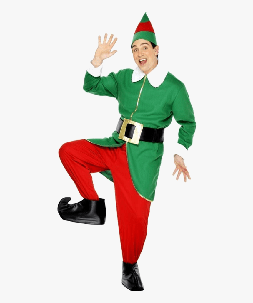 Christmas Elf Costume Png, Transparent Png
