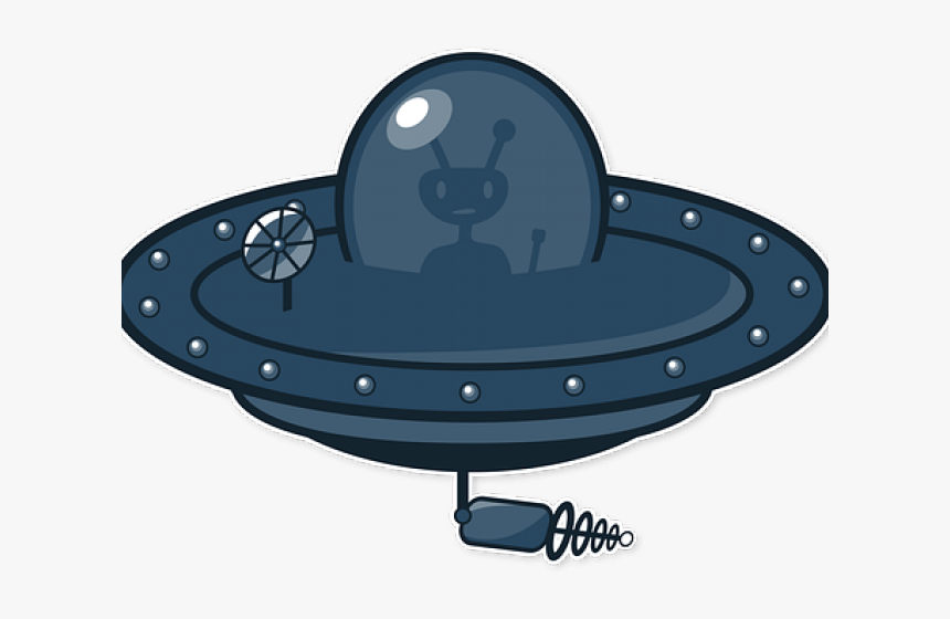 Ufo Clipart Blank Background - Unidentified Flying Object Pixel, HD Png Download