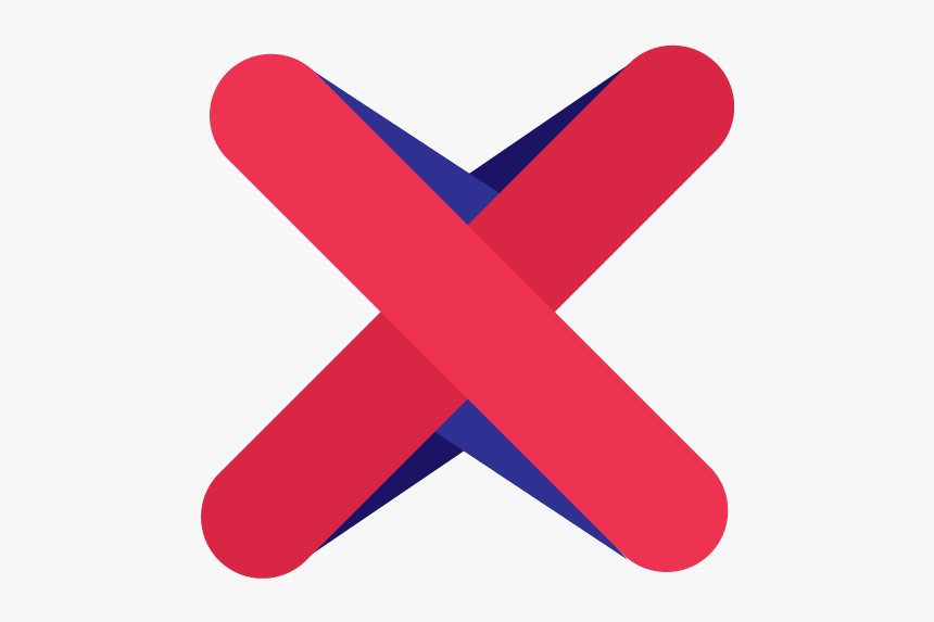 Brainxchange Logo Red X - Illustration, HD Png Download