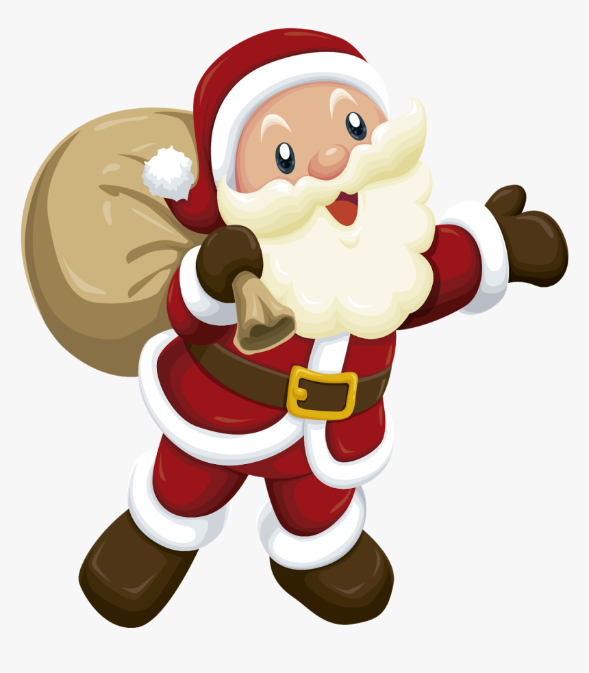 Cute Clipart Santa Claus, HD Png Download