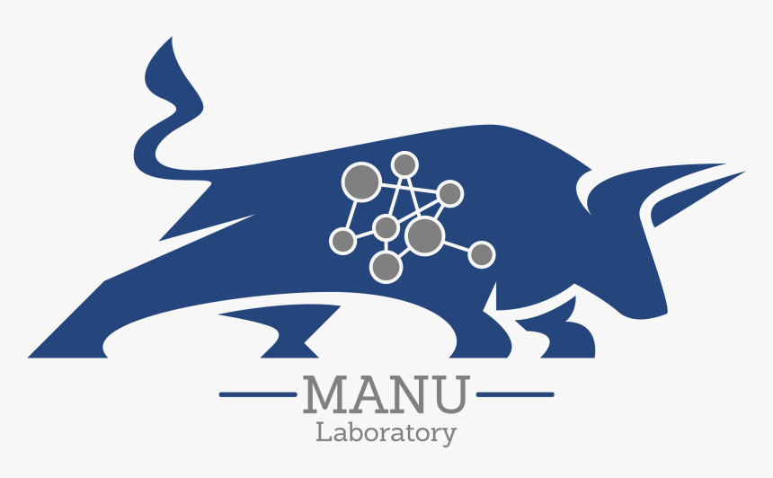 Manu Blue And Silver - Illustration, HD Png Download