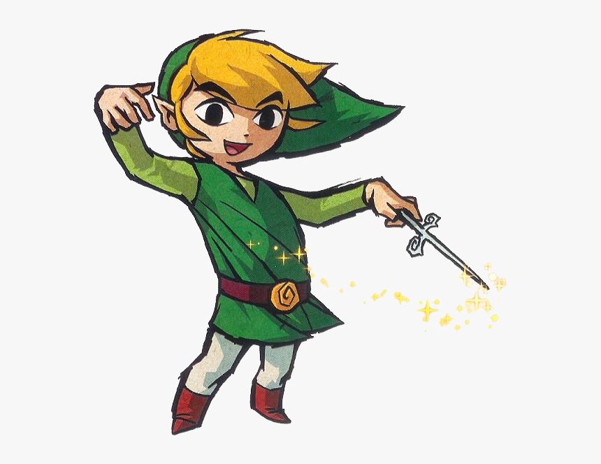 Wind Waker - Link Zelda Wind Waker, HD Png Download