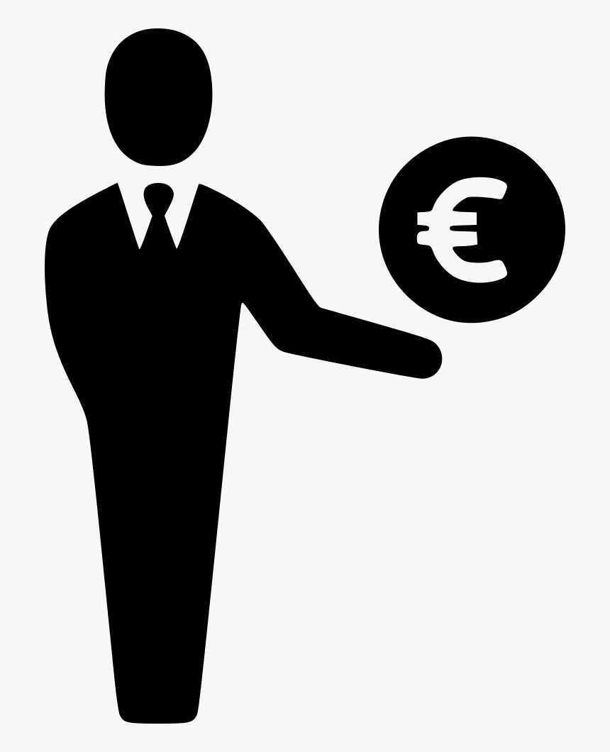 Contract Clipart Salesman - Euro Income Icon, HD Png Download
