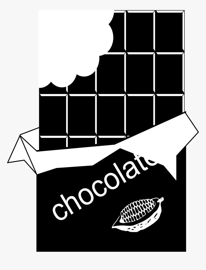 Candy Bar Clipart Bitten - Desenho De Chocolate Mordido, HD Png Download