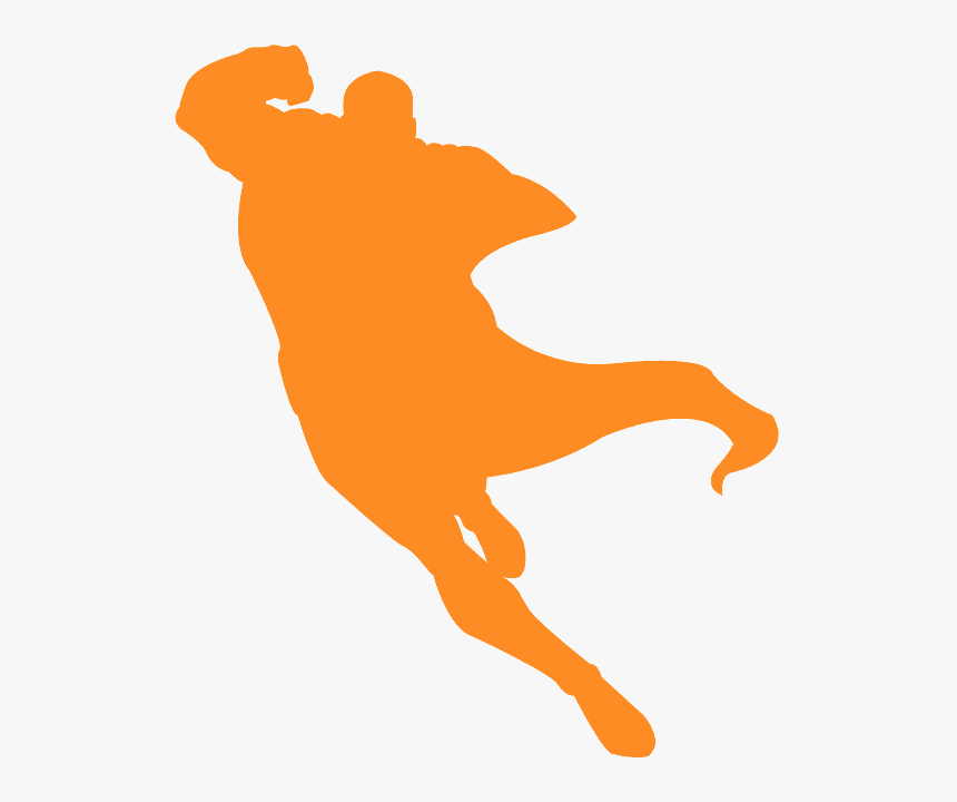 Superhero Silhouette, HD Png Download