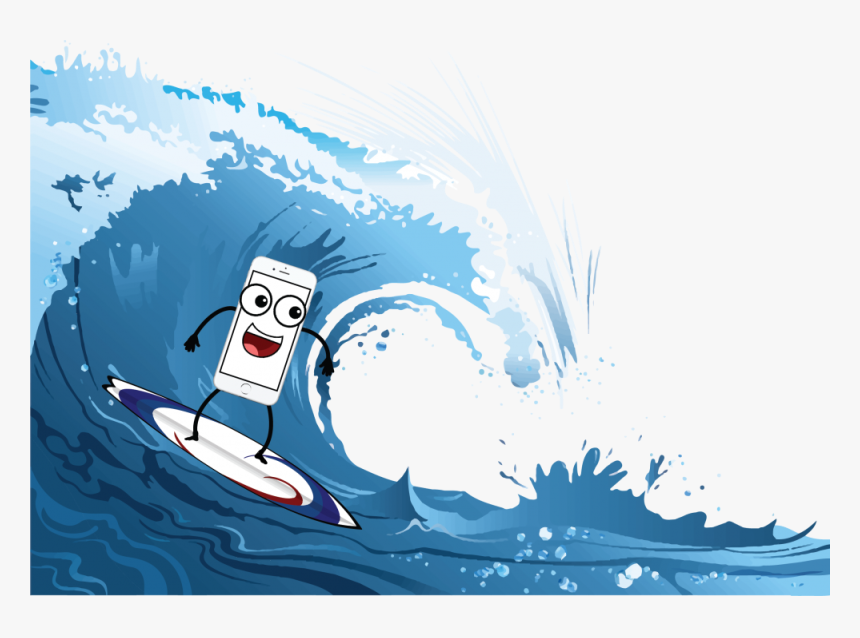 Waves Transparent Background, HD Png Download