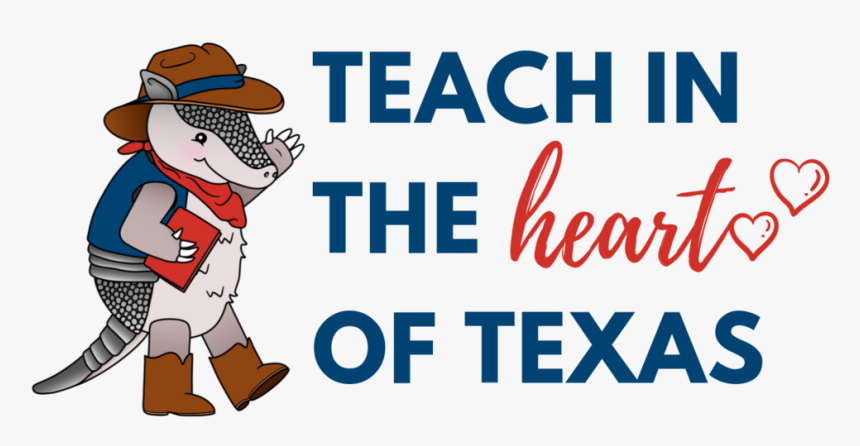 Teach In The Heart Of Texas Website Banner - Cartoon, HD Png Download