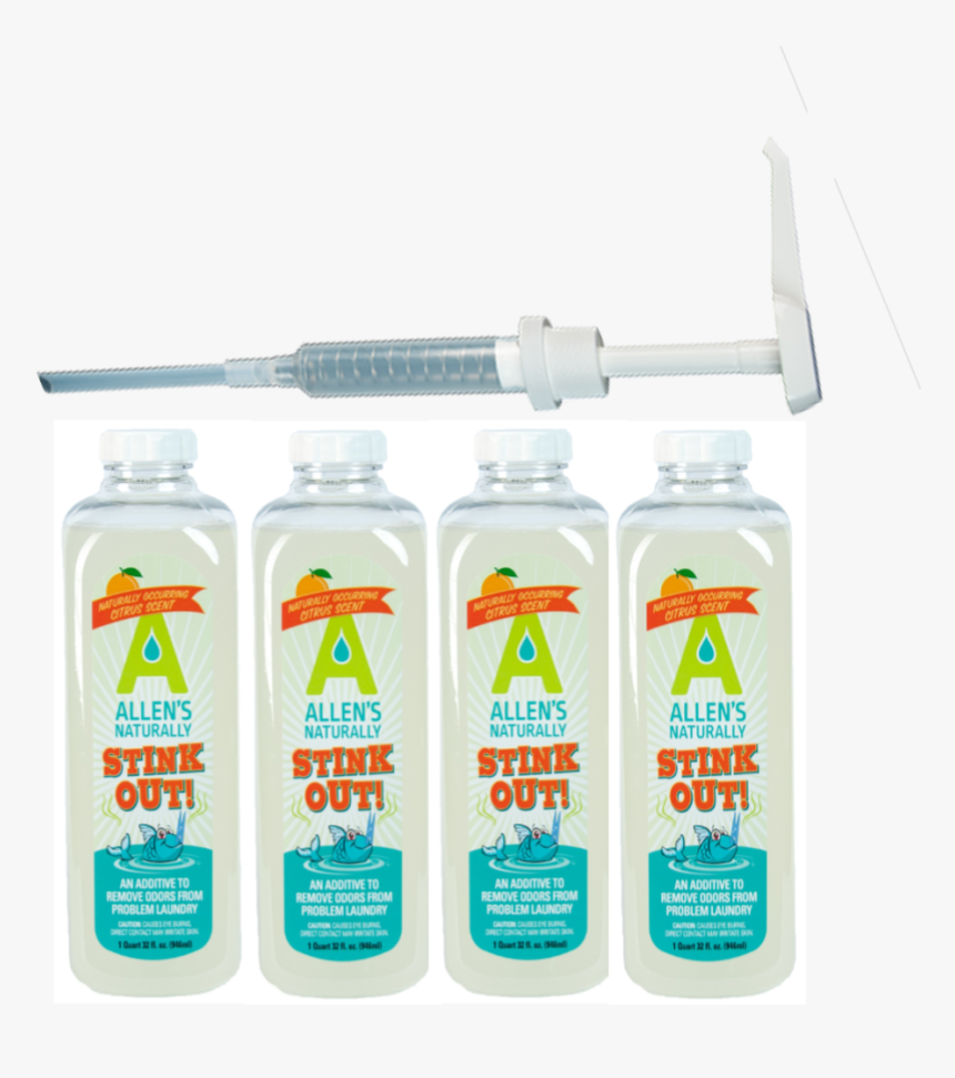 Stink Out Bundle 128 Oz - Plastic Bottle, HD Png Download