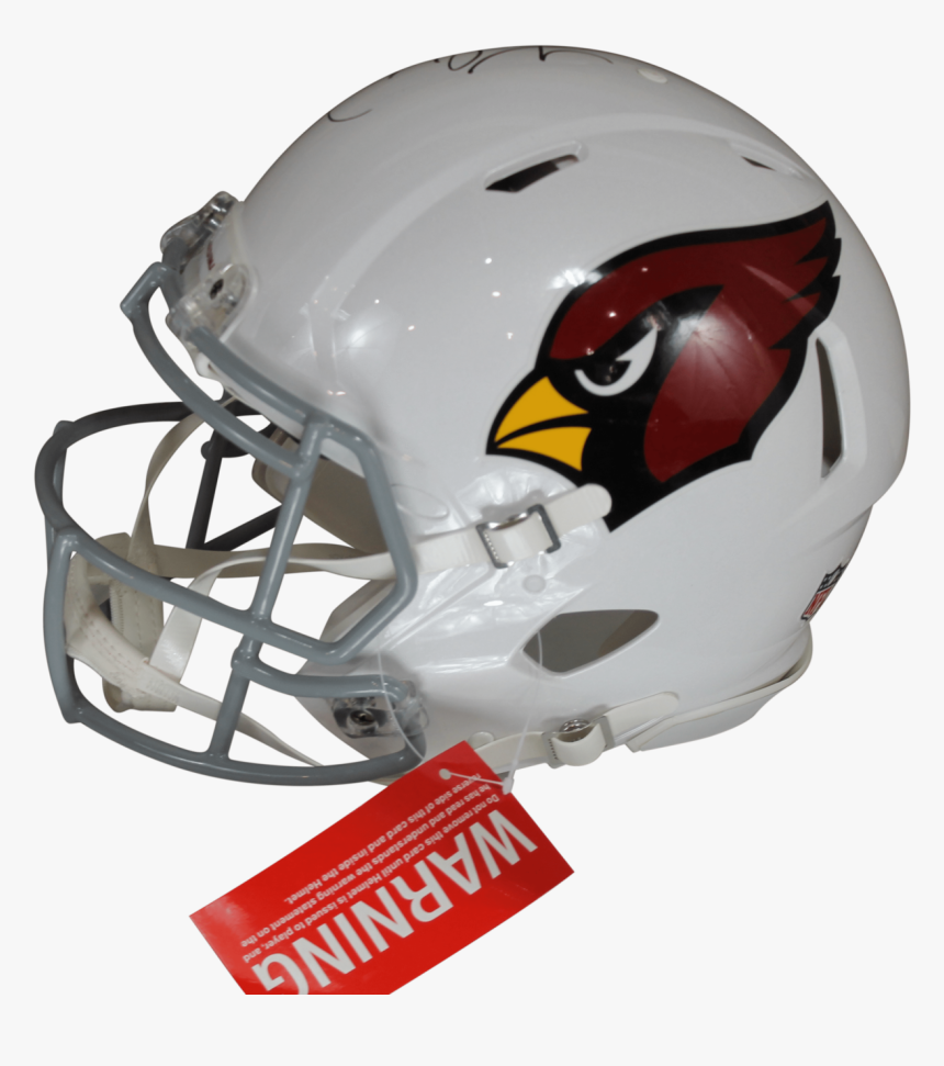Kurt Warner Autographed Arizona Cardinals White Riddell - Face Mask, HD Png Download