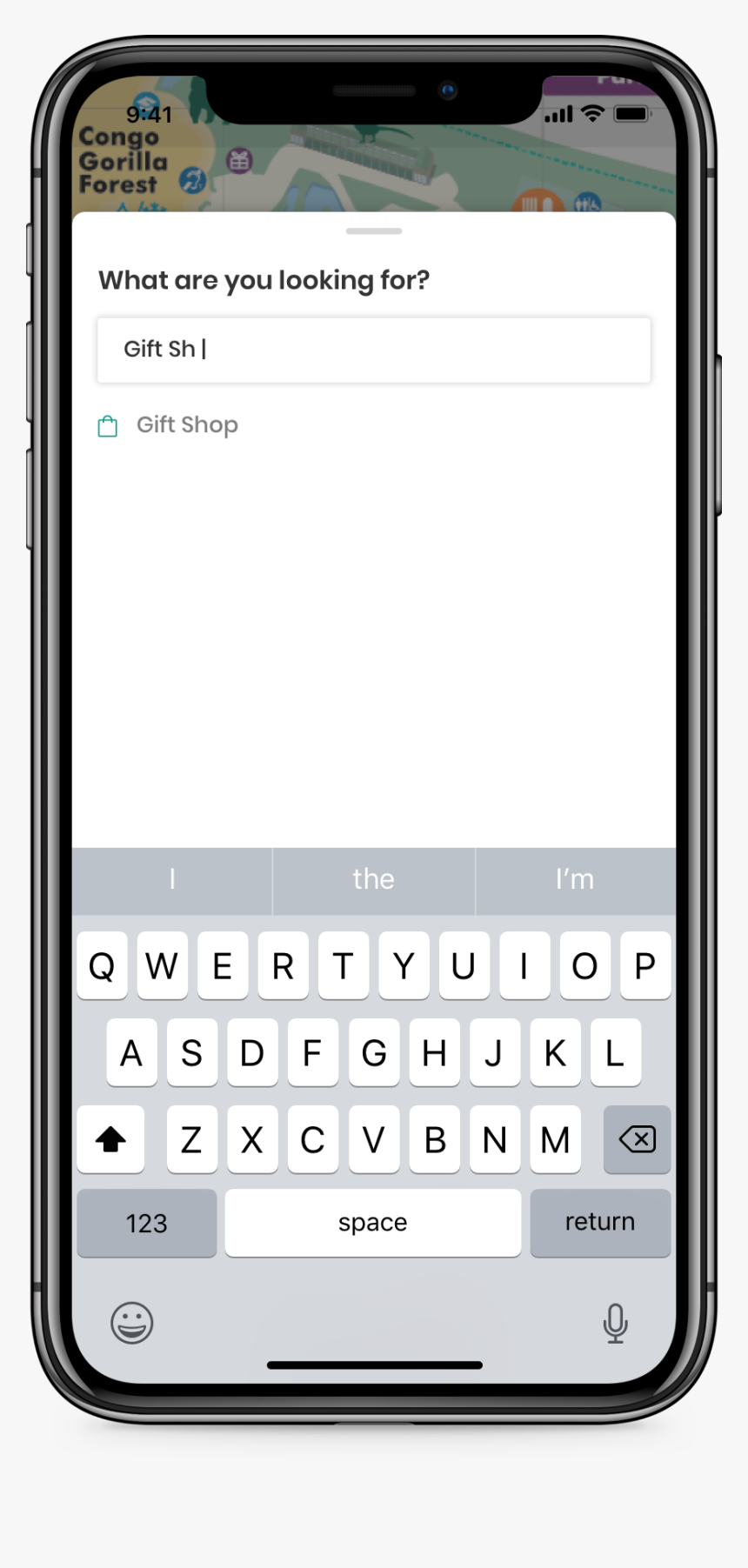 The Search Card Pops Up When User Taps On Search Bar - Only Unicorn Can Touch My Phone, HD Png Download