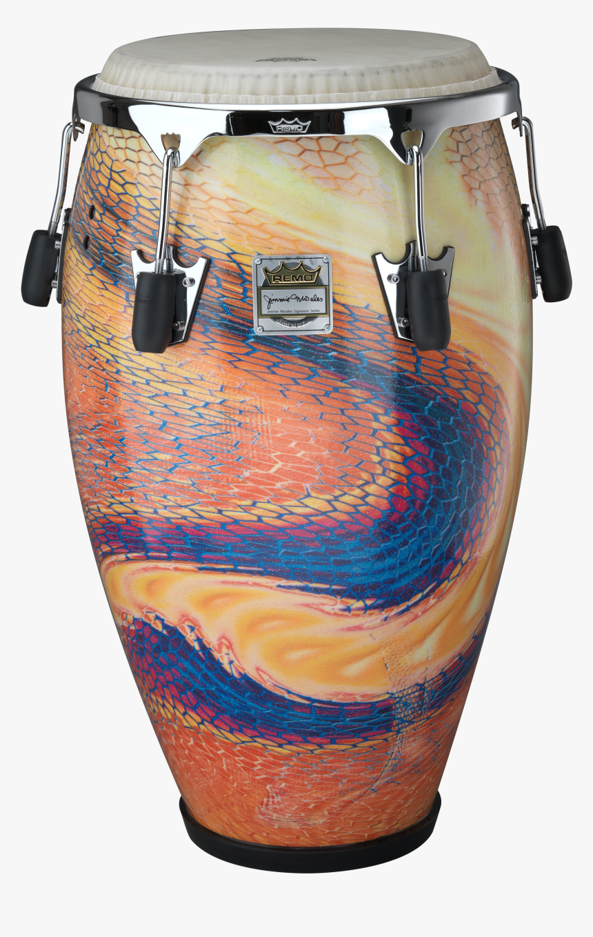 Remo Valencia Jimmie Morales Conga Drum-serpentine - Remo Cg 5112 Sd, HD Png Download