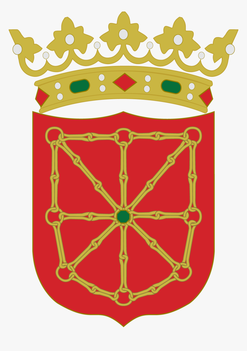 Escudo Del Reino De Navarra - Crown Of Aragon, HD Png Download