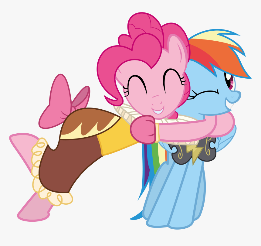 Friendship Clipart Buddy - Pinkie Pie Hearth's Warming Eve Vector, HD Png Download