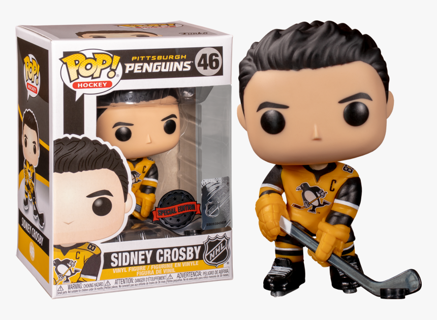 Sidney Crosby Pittsburgh Penguins Pop Vinyl Figure - Funko, HD Png Download