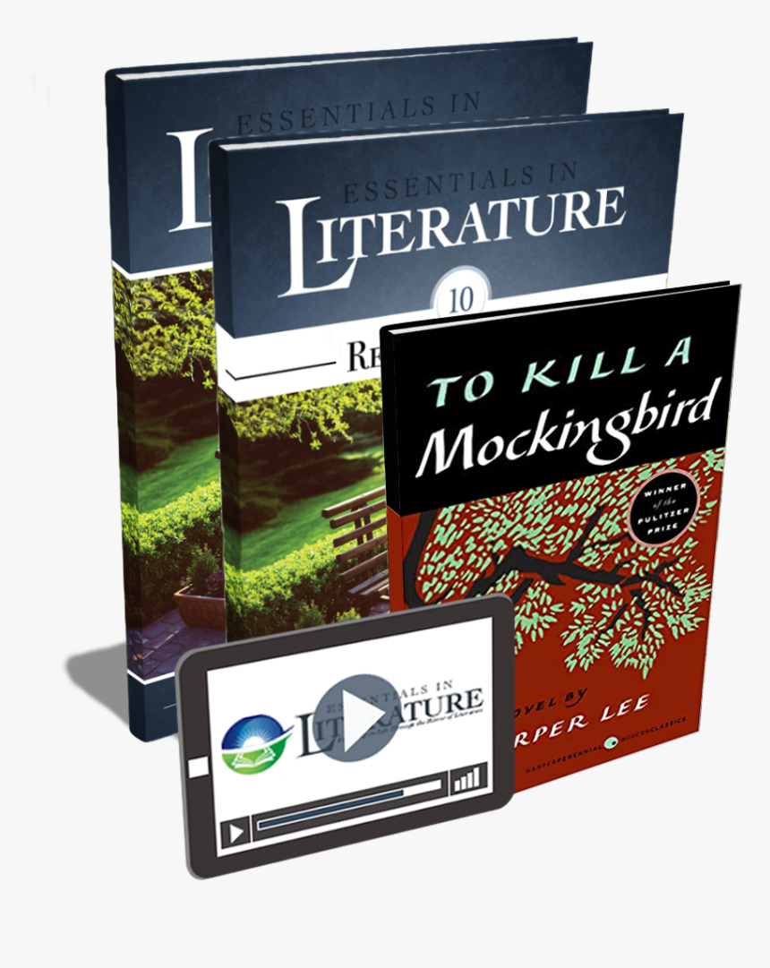 Essentials In Literature Level 10 Combo - Kill A Mockingbird Book Cover, HD Png Download