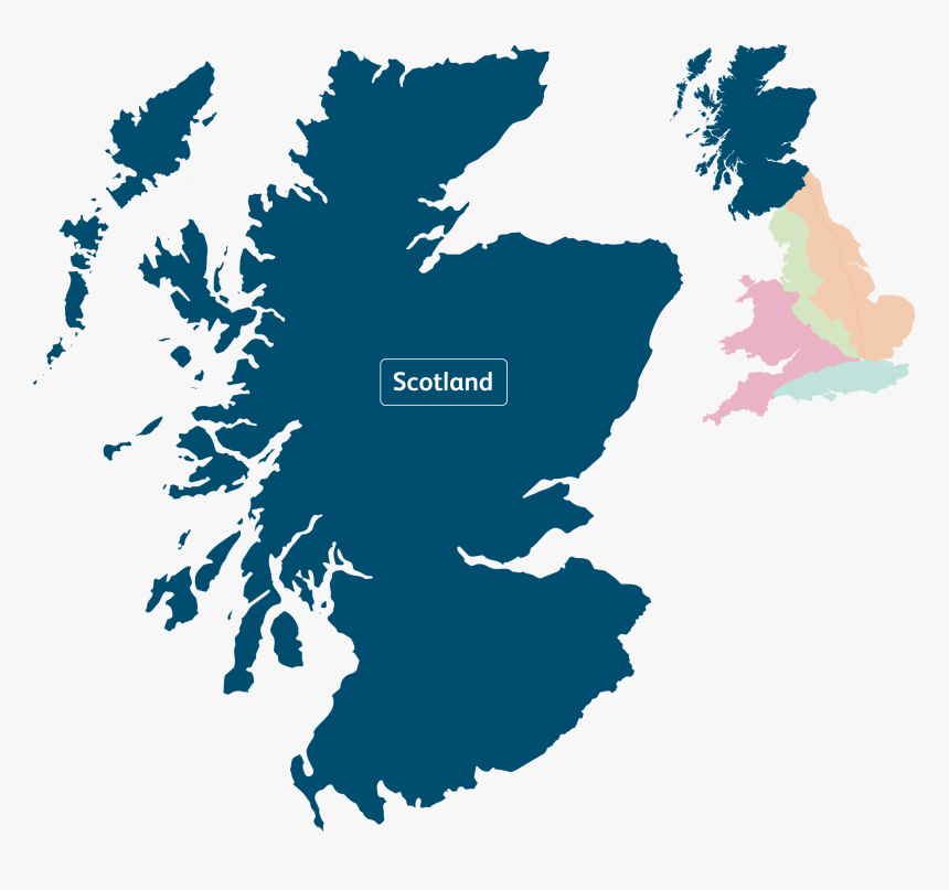 Map Of Network Rail Scotland - Scottish Independence Referendum Result, HD Png Download