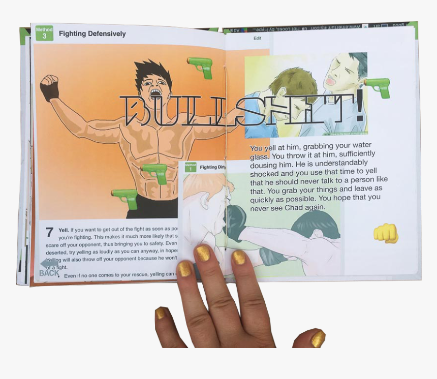 Narrative Trail End Spread With Layered Wikihow Screencaps, - Flyer, HD Png Download