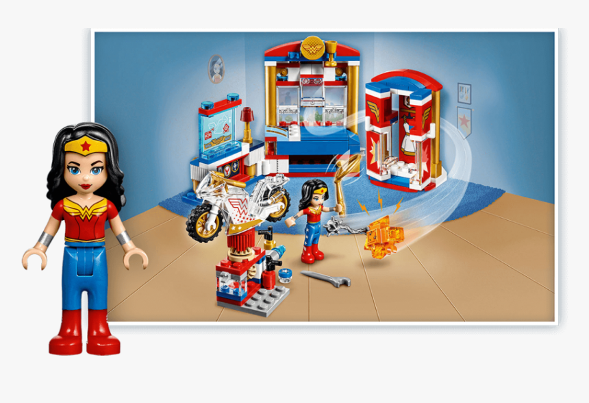 Girls Superhero Lego - Lego Super Heroes Girl, HD Png Download