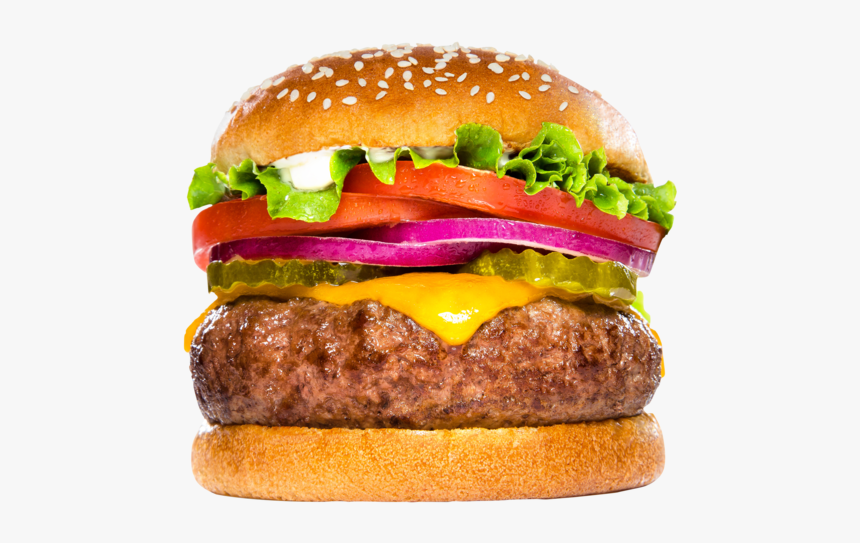 Large Cheeseburger, HD Png Download