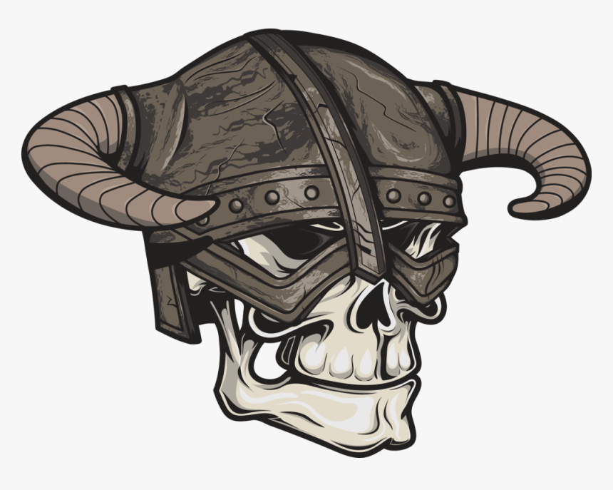 Dragonborn Skull, HD Png Download