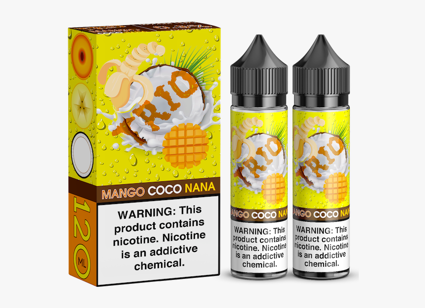 Mango Coco Nana By Trio - Bottle, HD Png Download