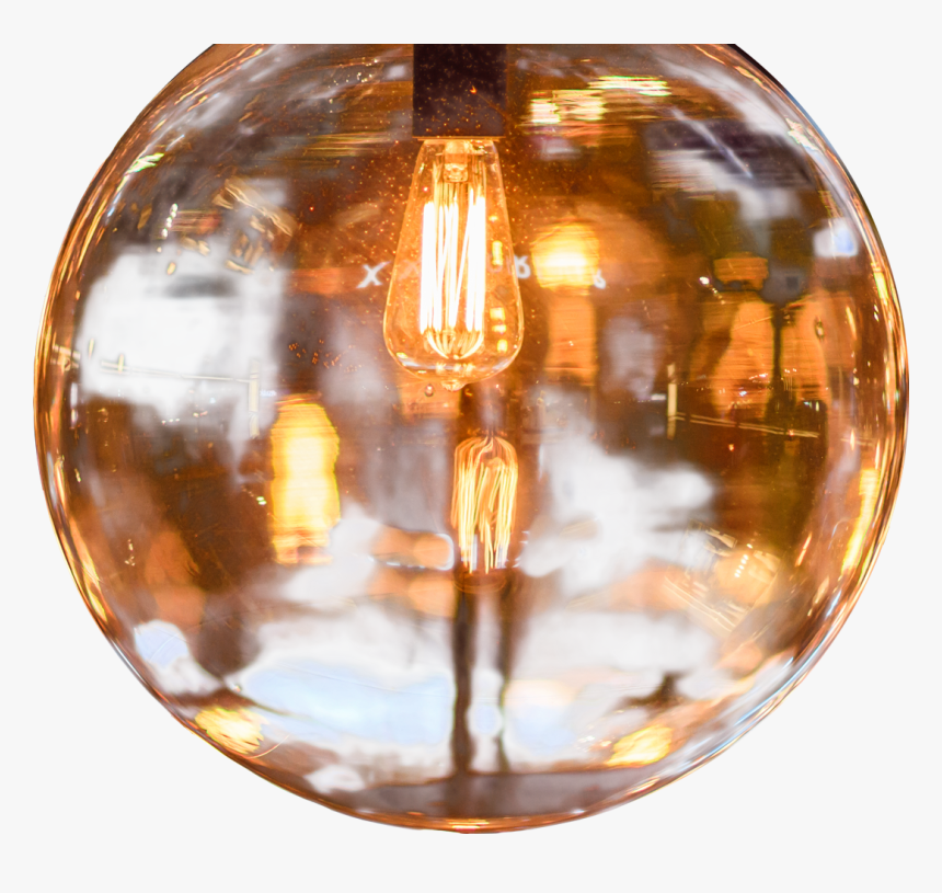 Incandescent Light Bulb , Png Download - Reflection, Transparent Png