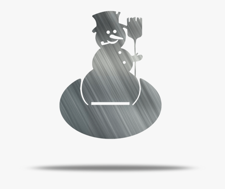Snowman Folder Decor - Power Trowel, HD Png Download