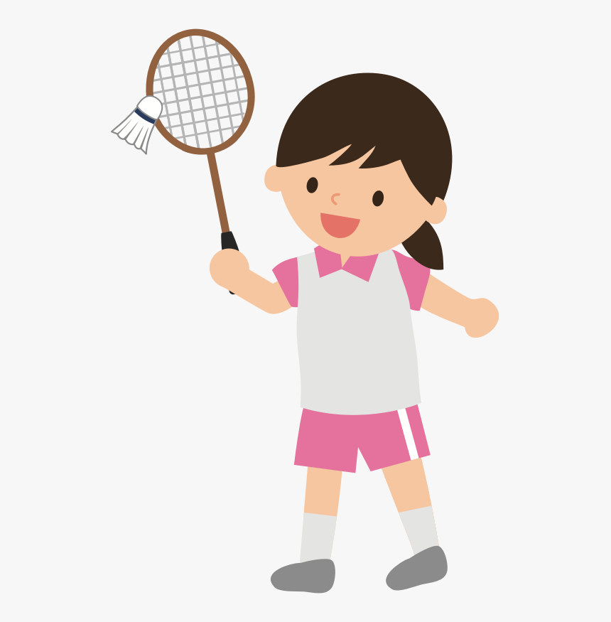 Badminton - Playing Badminton Clipart, HD Png Download